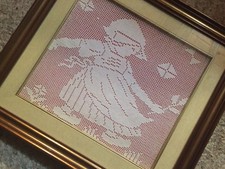 QUADRO CON BIMBA  FATTO