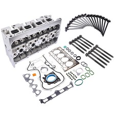 Testata con valvole + viti +