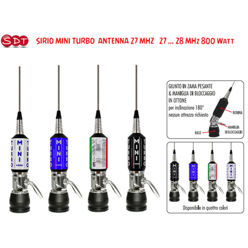 Sirio mini turbo antenna 27 - sirio,