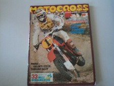 MOTOCROSS 7/1982 PROVE MOTO VALENTI 125 CR / YAMAHA IT 465