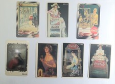 Coca Cola Phone Cards Set (7) 1996.B.E.L./Sprint