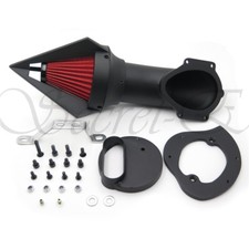 Black spike air cleaner kits - black,