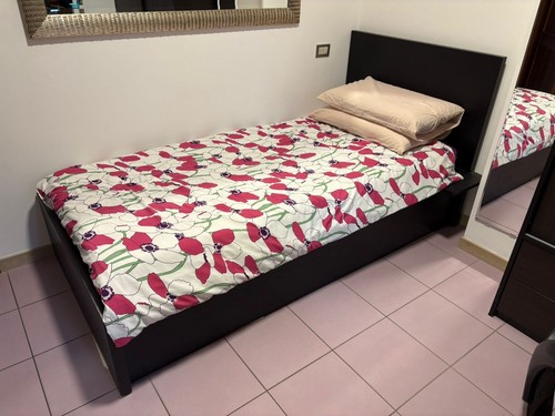 Letto ikea malmo singolo - letto, con