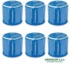 CAMPINGAZ 3000005834 6 BOMBOLETTE CARTUCCIA GAS BUTANO FORABILE C206 GLS 190GR