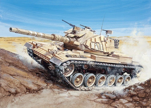 Italeri 7073 magach 1 - 6, 1:72