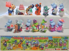 SORPRESINE KINDER FERRERO SERIE VINTAGE HAPPY HIPPO HOCHZEIT SCEGLI FIGURE RAR