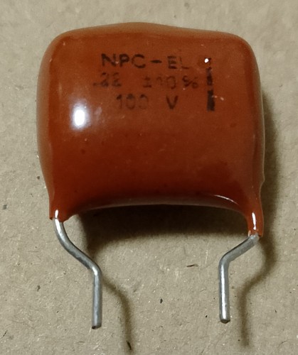 Condensatori npc mylar - condensatori, npc-el