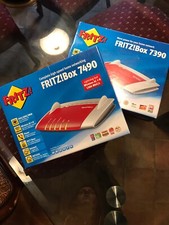 Fritz Box 7490 e 7390 Non Funzionanti Completi di Accessori e Scatola 