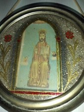 quadretto circolare  sacro da