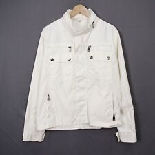 Giubbotto Burberry bianco taglia L da uomo