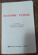 Libro Massime Eterne Dei Frati