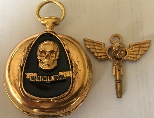 Orologio tasca memento mori - orologio,