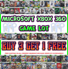 Xbox 360 Game Lot | Buy 3 Get