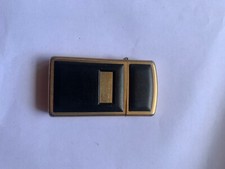 ZIPPO LIGHTER  BLACK ELEGANCE  BRASS  VINTAGE  3500 SLIM