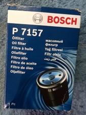 Bosch P7157, Filtro Olio Auto, Resiste A Calore, Pressione E Liquidi Aggressivi
