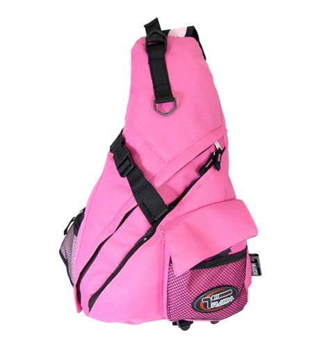 Borsa tracolla rosa - a,