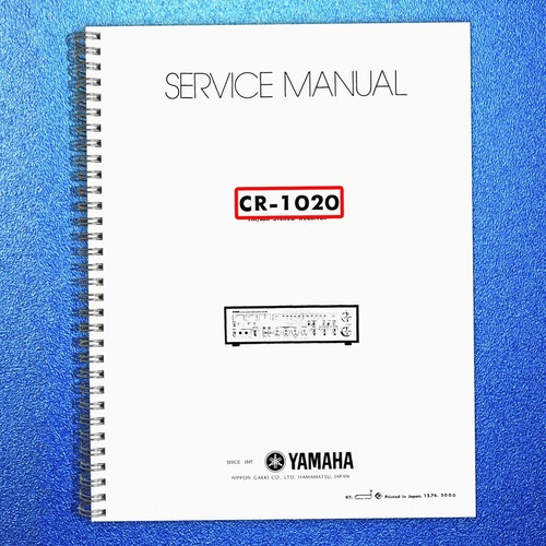 Yamaha 1020 am stereo - cr-1020,