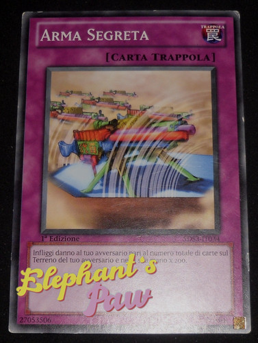 Yugioh arma segreta comune - -,
