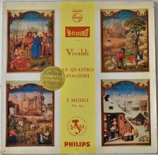 PHILIPS STEREO 835030 AY HOLLAND VIVALDI "Quattro Stagioni" I MUSICI - Felix AYO