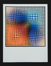 Vasarely Stampa autentica del