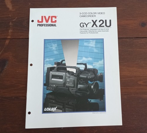 Vintage 1990s jvc x2u ccd - vintage, 3-ccd