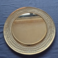 Specchio rotondo con cornice