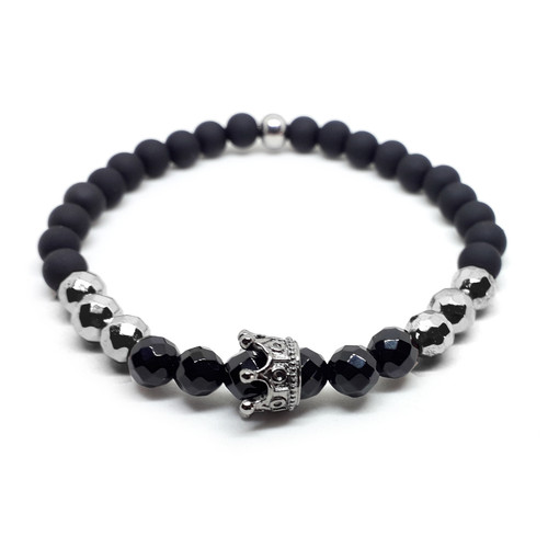 Bracciale corona king - corona, queen