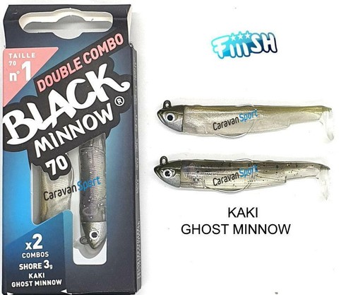 Fiiish black minnow double - fiiish,