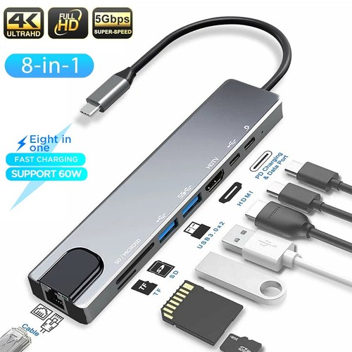 Adattatore dongle 8in1 hub - dongle,