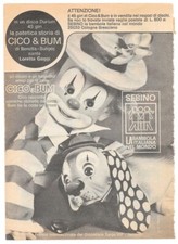 Pubblicità anni 70 Bambole Sebino Cico & Bum