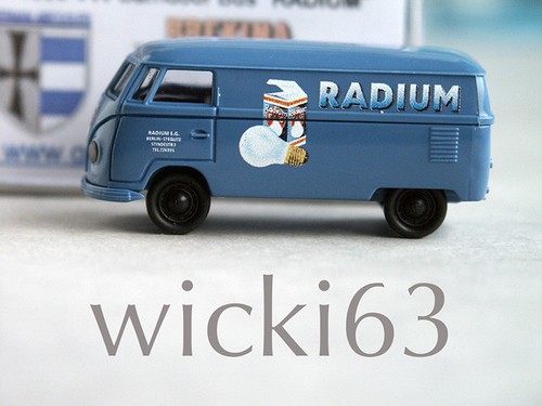 Brekina kasten radium - vw,