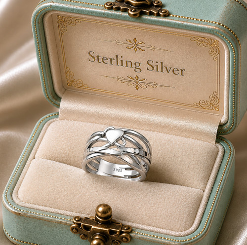 Anello sterling argento - sterling, s925