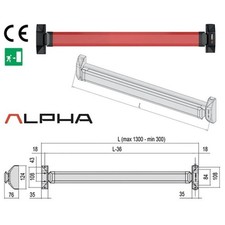 MANIGLIONE ANT.CISA 5M816-10-0