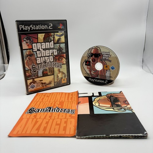 Gta san andreas ps2 sony - san,