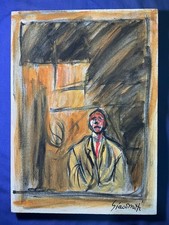 Quadro olio su tela Alberto