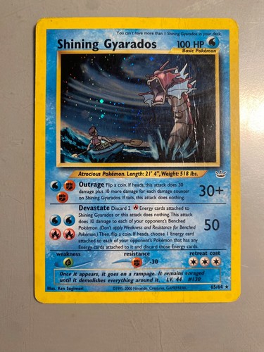 Shining gyarados neo - gyarados,