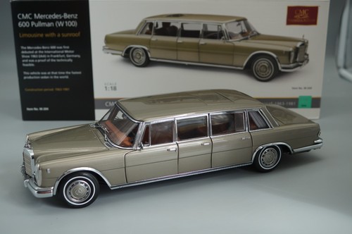 Mercedes benz 600 pullman - 1/18, mercedes-benz