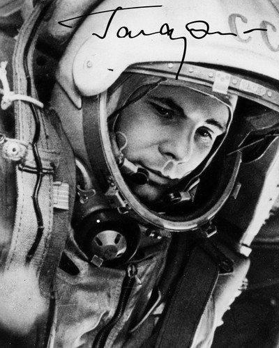 Autografo repro yuri gagarin - autografo,