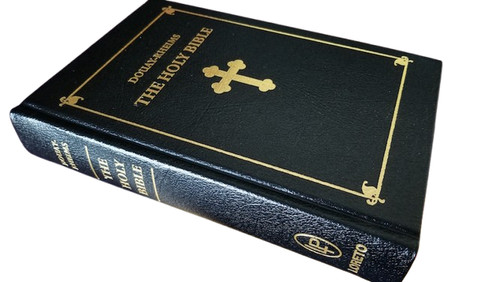 Douay rheims holy bible - holy,