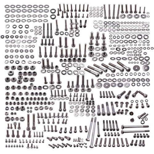 659pcs kit bulloni atv - kit, in