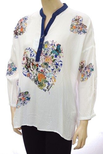 Camicia desigual donna blus - camicia,