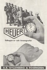 Orologio Tag Heuer RISTAMPA vintage classico annuncio 11x16 poster arte da parete lusso
