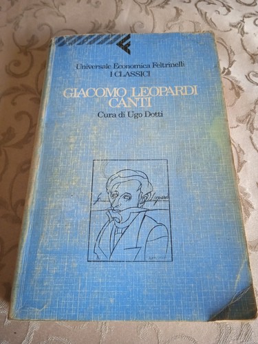 Giacomo leopardi canti ugo - -,