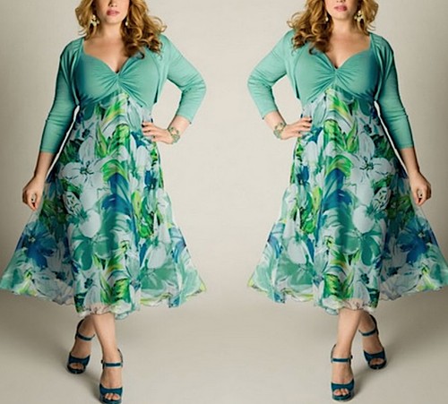 Vestito chiffon donna taglie - vestito,