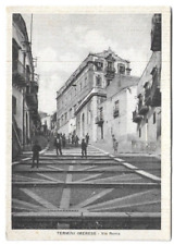 CARTOLINA DI PALERMO ,TERMINI IMERESE - VIA ROMA  non viaggiata