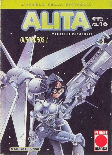 Alita planet manga - alita, (planet