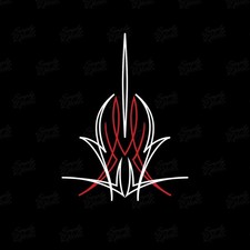 Hot Rod Gessato Decalcomania - Vinile Gessato Pergamene per Auto Camion e Moto