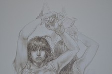 10 Stampe 30x38 cm Paolo Eleuteri Serpieri DRUUNA Portfolio Segni e Disegni 2006