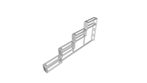 Staffa mensola portaspezie - mensola, per