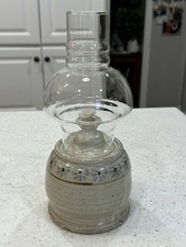 Lampada ad olio in ceramica